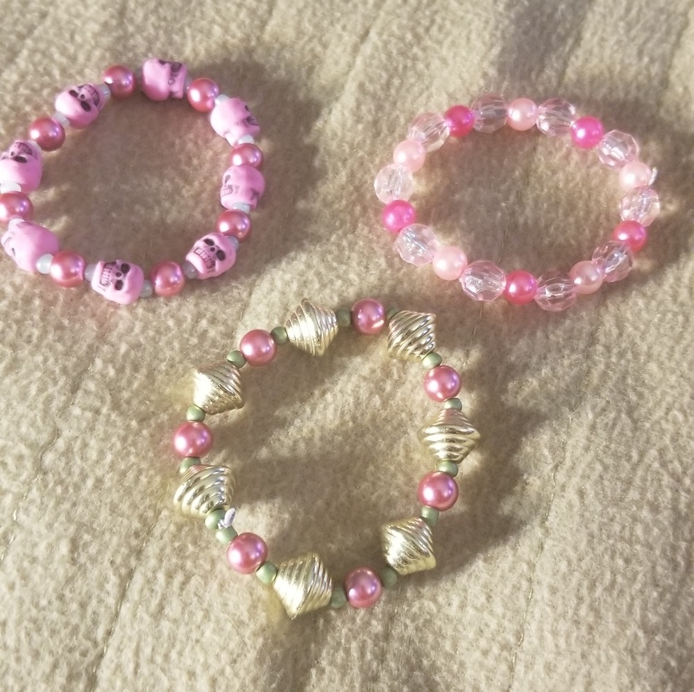 Pink bracelet bundle